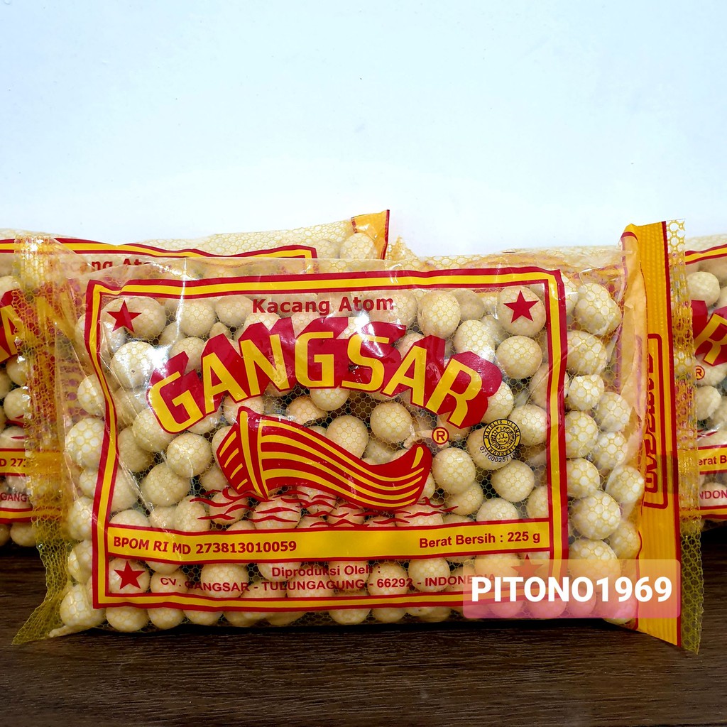 

Kacang Sanghai / Kacang Atom GANGSAR Khas Tulungagung