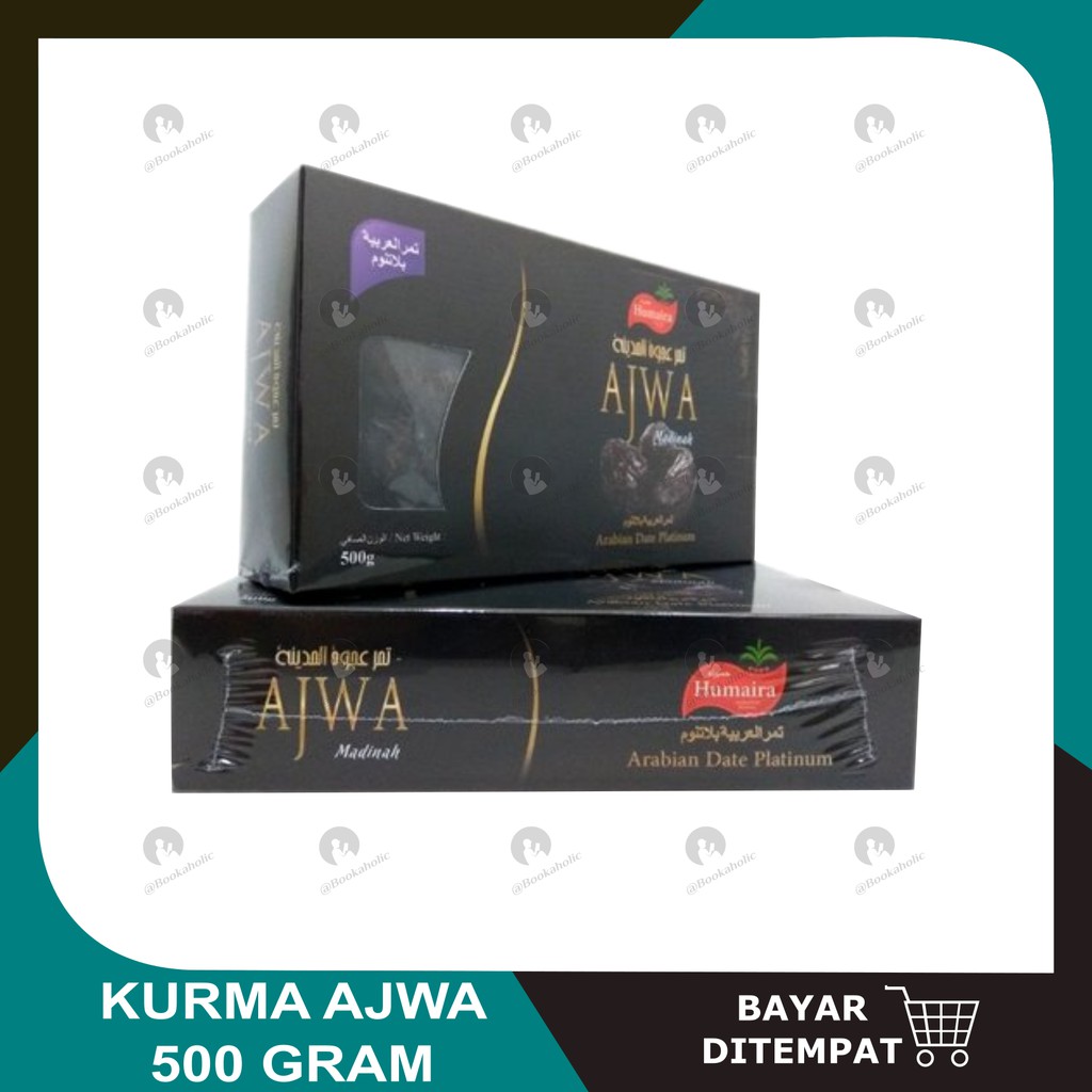 

kurma ajwa madinah 500 gram humaira kurma para nabi - asli original penangkal sihir BPOM