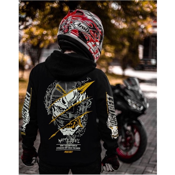 Jaket Sweater Hoodie PROSTREET Guardin Rider / Hoodie Pria PROSTREET Sayap Terbaru dan Termurah / jaket Hoodie Anak Motor Racing Sunmori