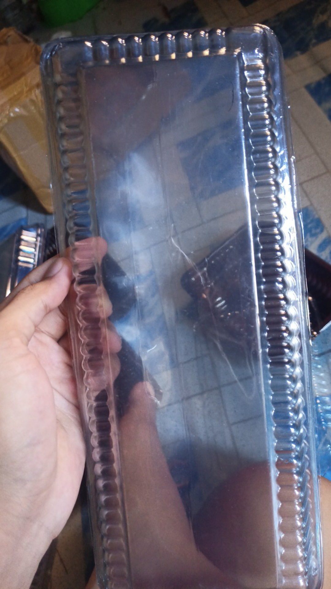 Mika Brownies Ukuran Size L Large Besar Kue Nasi Bolu Kotak