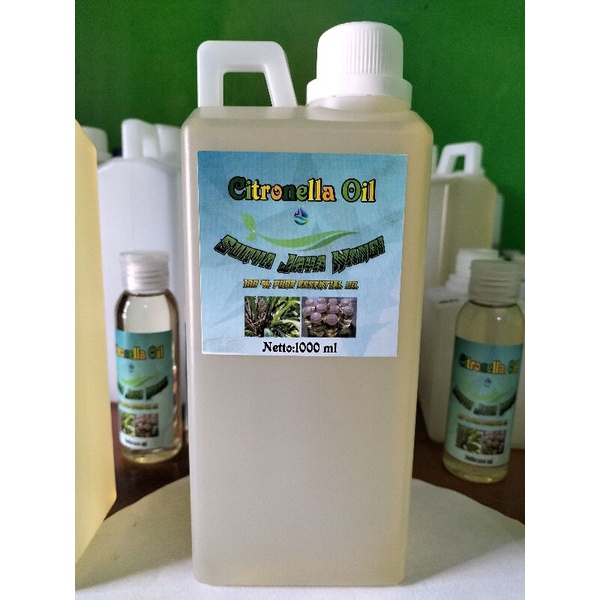 MINYAK SEREH WANGI 100% MURNI KADAR CITRONELLAL 35%