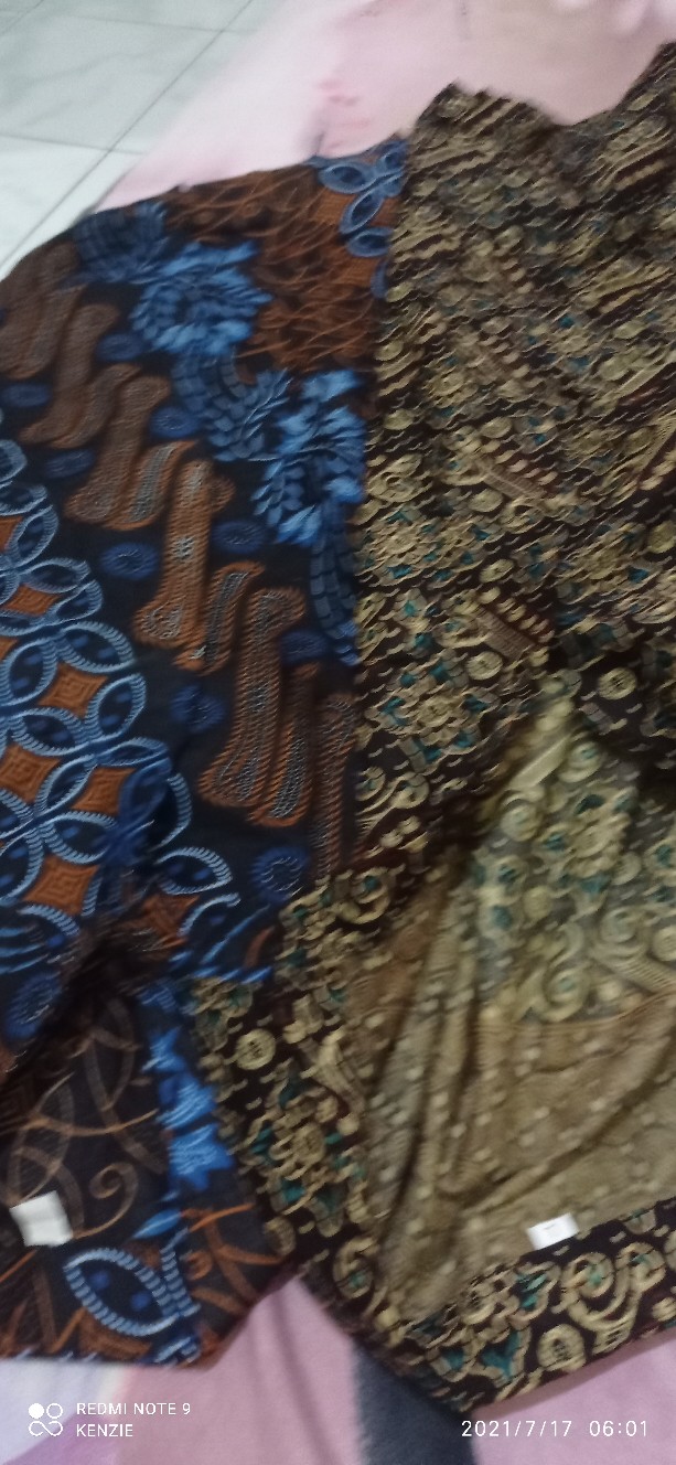Kemeja Batik Pria Lengan Pendek Baju Batik Pria Batik Kantor Seragam Kerja Ukuran Reguler M.l.xl