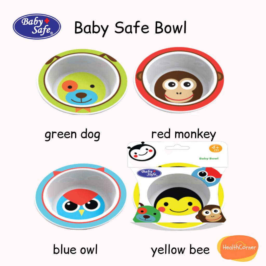 Babysafe Baby Bowl / Mangkok Makan Anak / Tempat Makan Anak