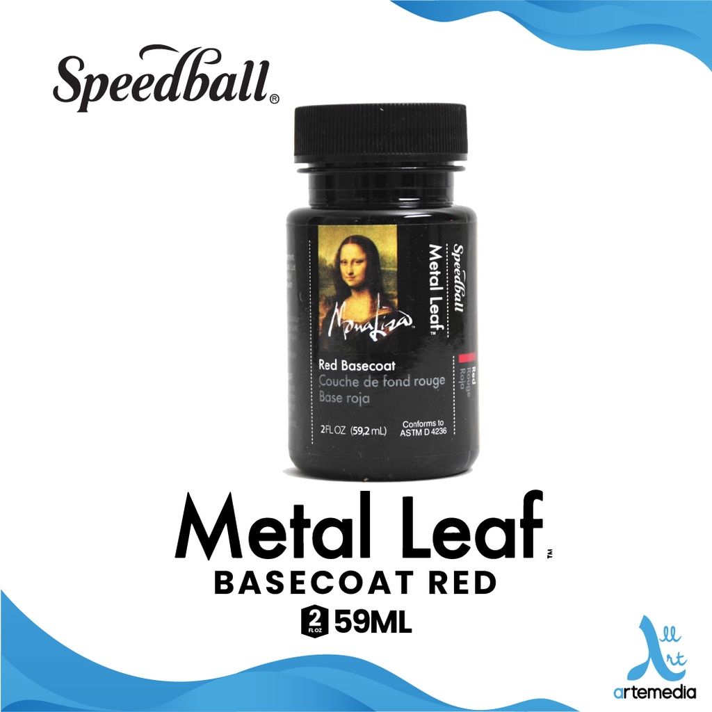 

Speedball Mona Lisa Red Basecoat Metal Leaf