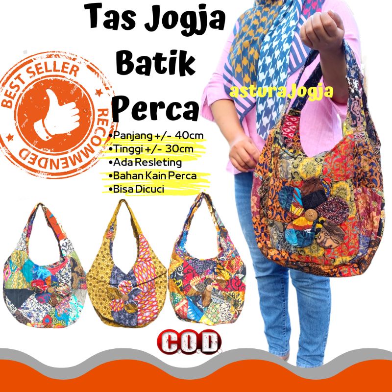 Tas Wanita Batik Jogja Kain Perca Oleh Oleh Jogja Murah #A01