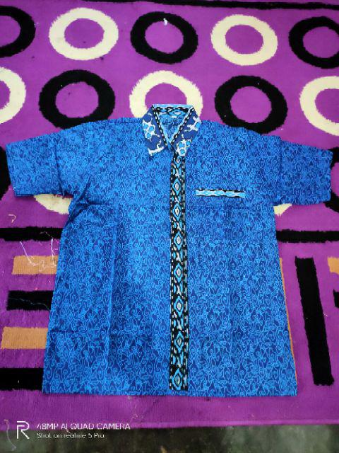 Kemeja Batik Pria Indonesia Terlaris New Motife