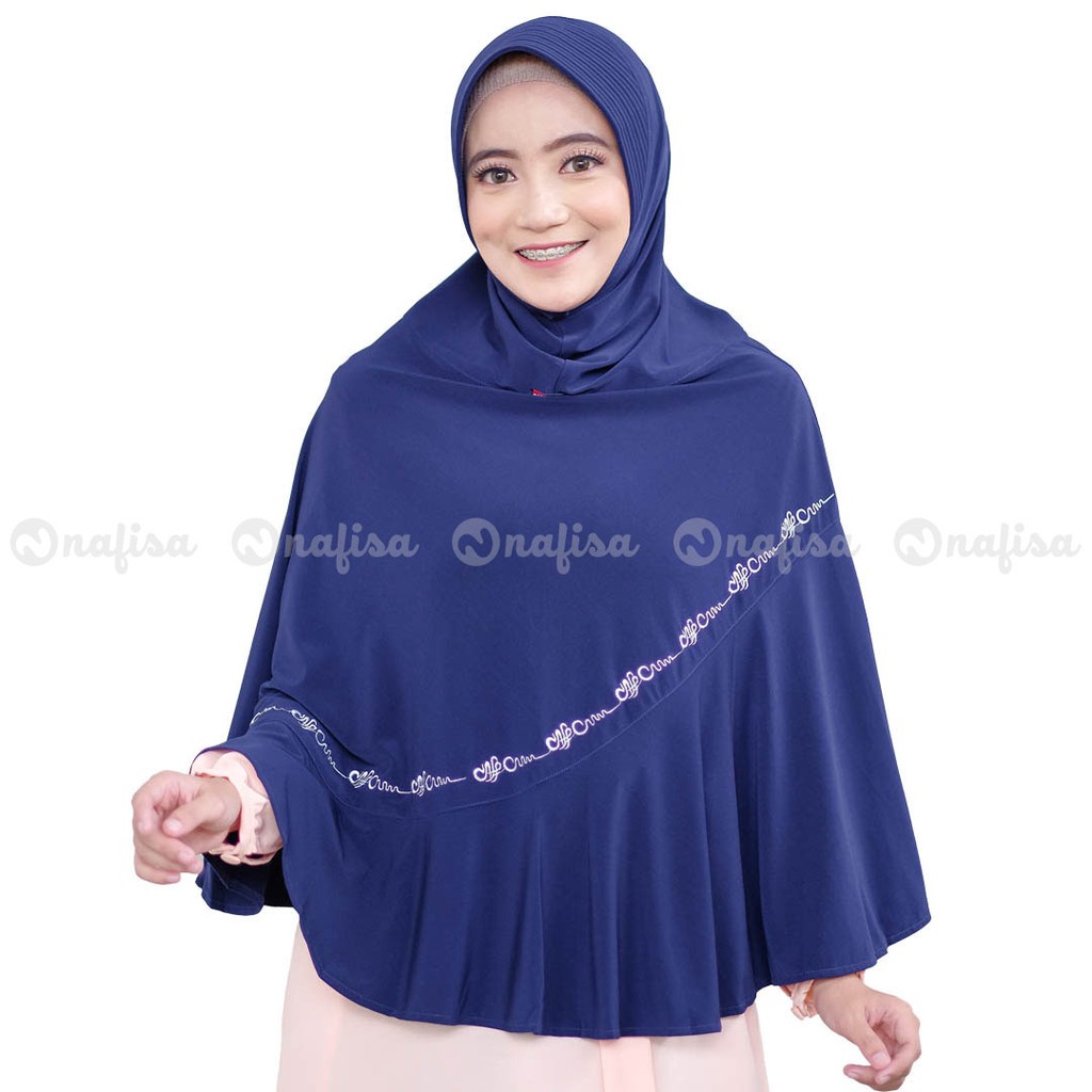 Jilbab Nafisa Aqila/Hijab Syari/Kerudung Instan/Jilbab Berkualitas