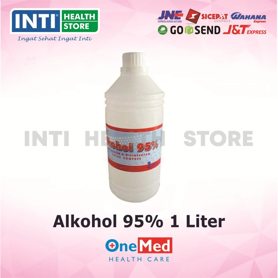 Onemed | Alkohol 95% | Antiseptik 1 Liter