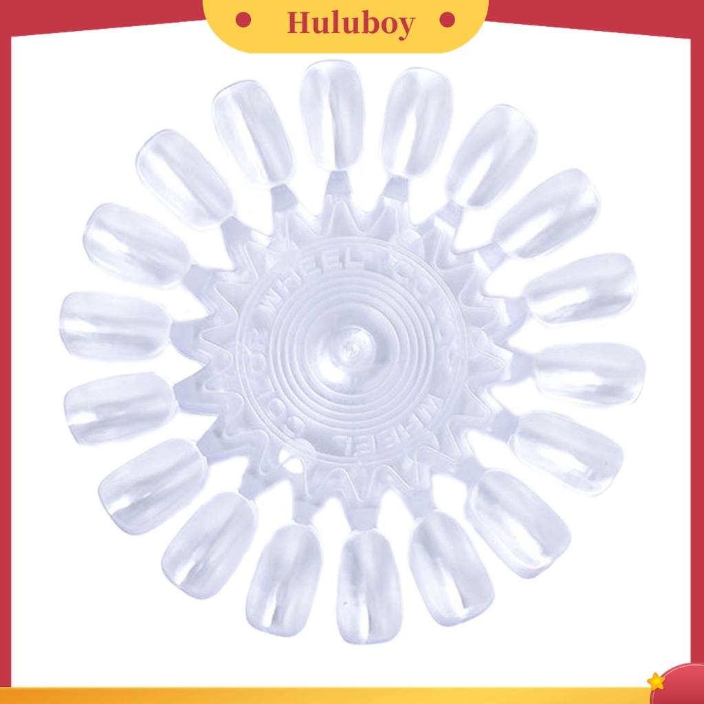 Huluboy Huluboy♡ Palet Display Warna Kutek Multifungsi Bahan Plastik Untuk Nail Art DIY