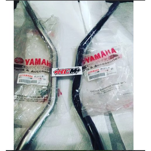 STANG STIR SETIR BYSON READY 2 WARNA HITAM N SILVER 45P-F6111-00 45P-F6111-10 ORI ORIGINAL YAMAHA