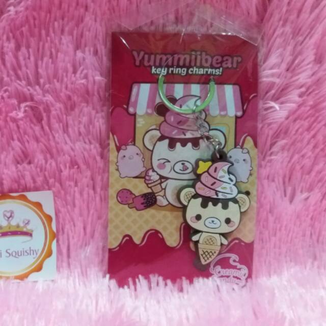 YUMMIIBEAR KEYCHAIN /GANTUNGAN KUNCI YUMMIIBEAR
