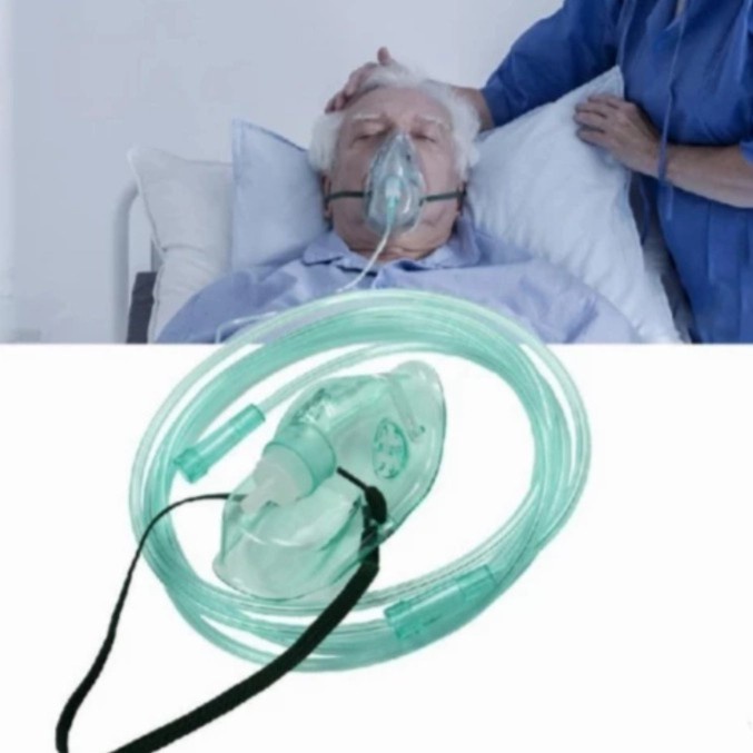 Masker Oksigen Dewasa selang nasal