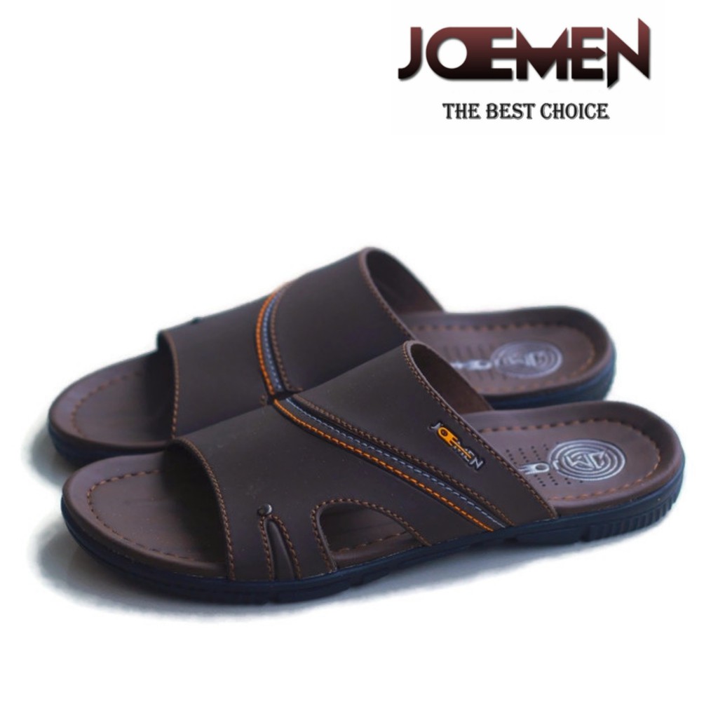 Sandal Asli Kulit 100% Joemen S 32 Fashion Pria Original Import