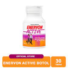 Enervon Active 30 Tablet / Vitamin / Vitamin C / Suplemen / Daya Tahan Tubuh