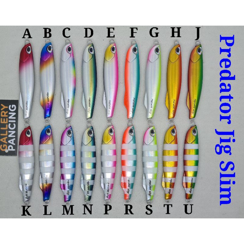 Metal Jig Predator Jig Slim 40g