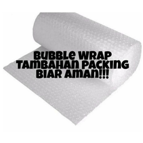 

Bubble wrap khusus untuk tambahan packing