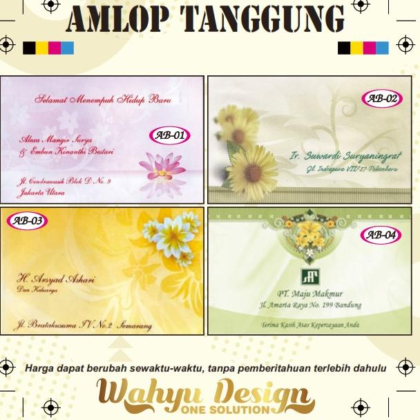 

y72✺ Amplop FALAH TANGGUNG (15 x 9 cm) - CETAK