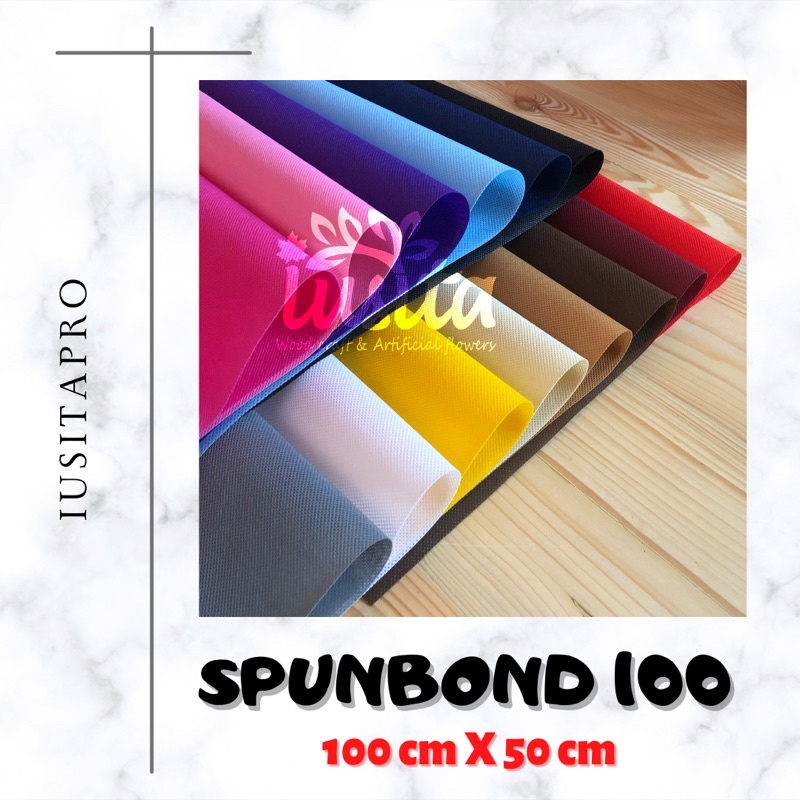 Kain Spunbond 100 gsm tebal florist buket 100 gsm / Kain Furing Tas 100 x 50 cm