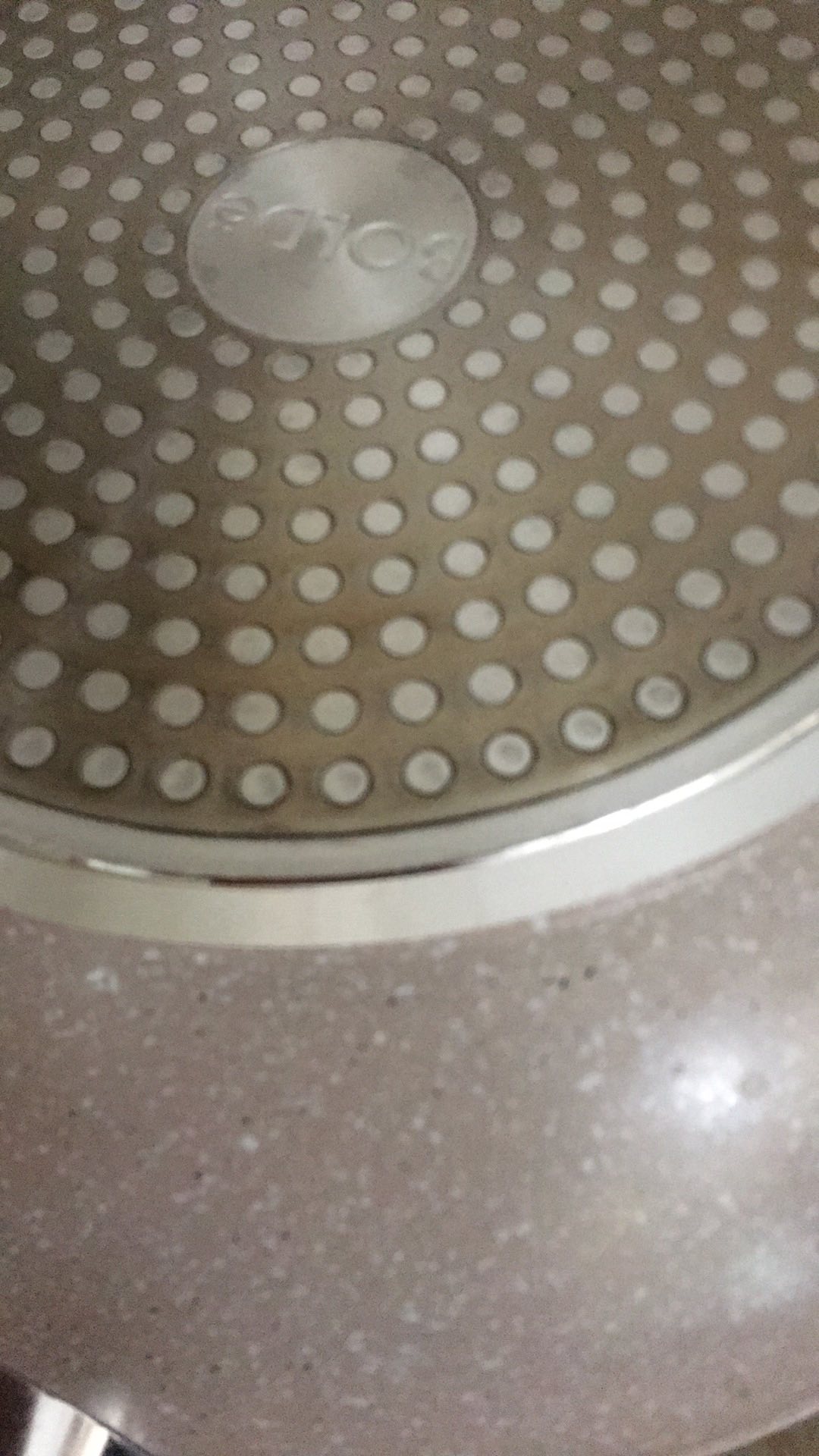 Bolde Super Pan Granite + Tutup Kaca 28cm Beige Induksi Glass Lid