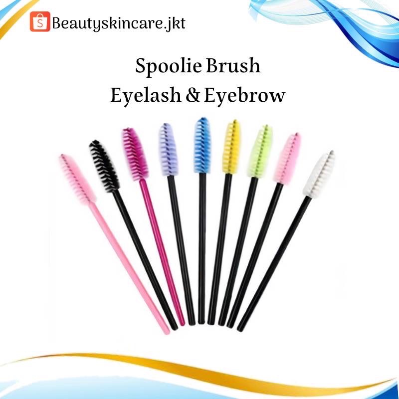 Spoolie Brush Eyelash &amp; Eyebrow | Sisir Bulu Mata Kuas Maskara