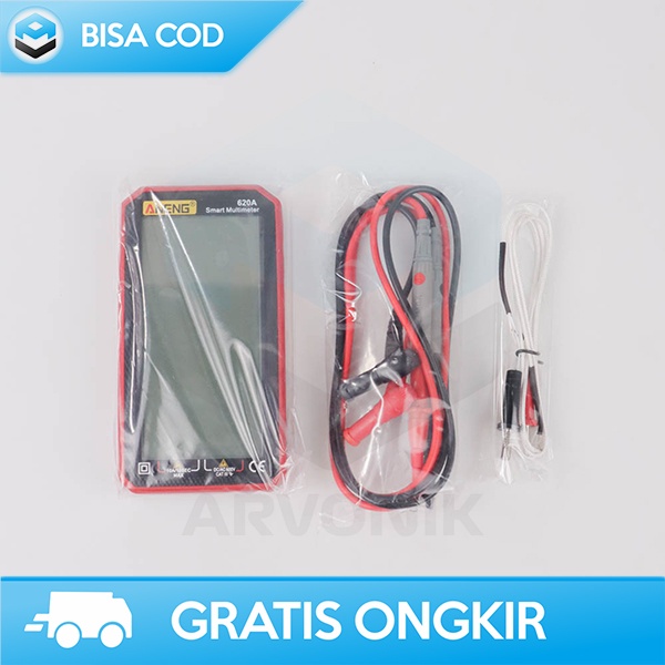 MULTIMETER PINTAR VOLTAGE TESTER PENGUKUR ARUS LISTRIK ANENG LCD ABS