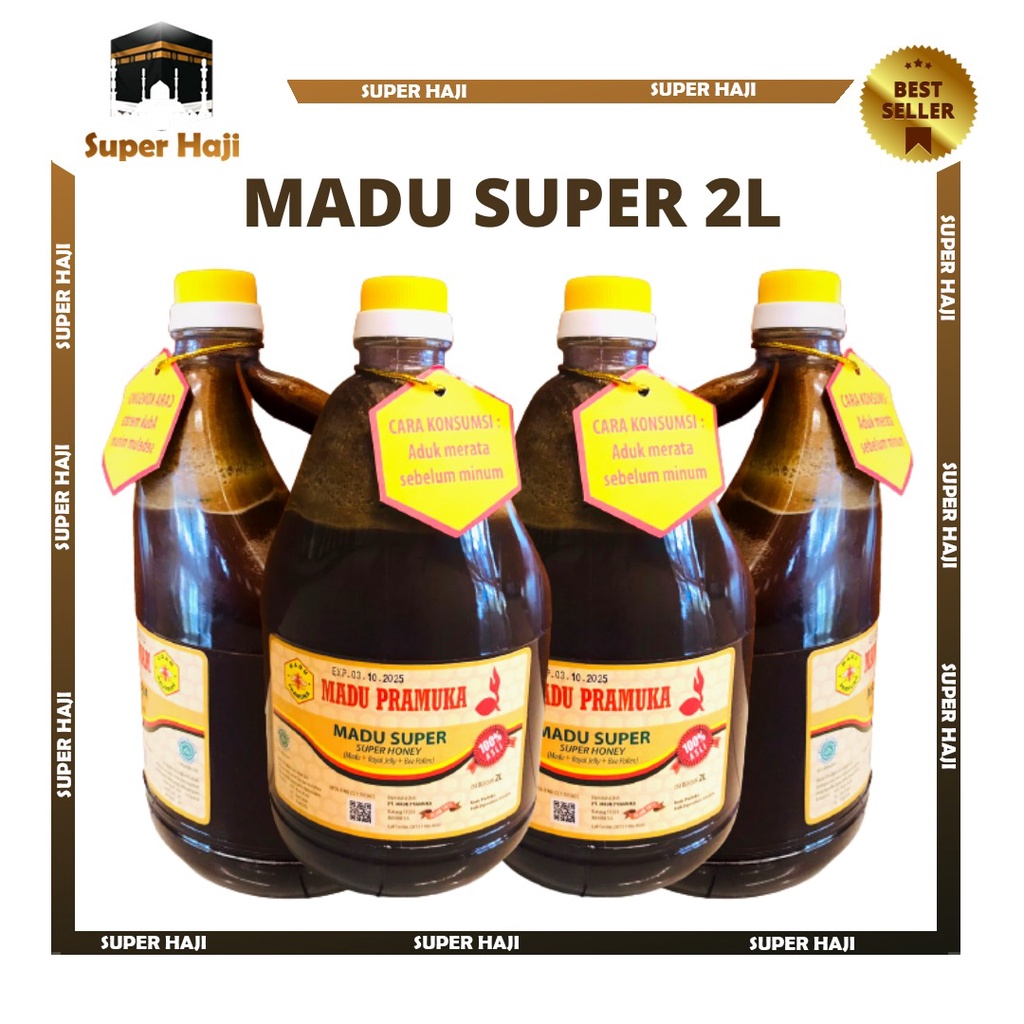 

MADU PRAMUKA MADU SUPER (2 LITER)