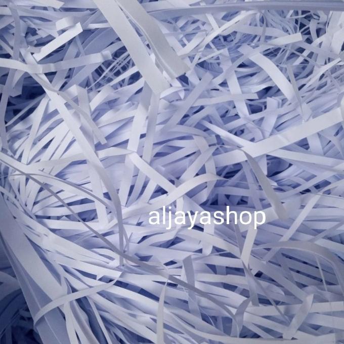 

[COD] Kertas Serut Putih polos 1 kg / Kertas Cacah /Shredded Paper [COD]