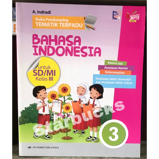 

[ORIGINAL] BUKU PENDAMPING TEMATIK TERPADU BAHASA INDONESIA SD KELAS 3