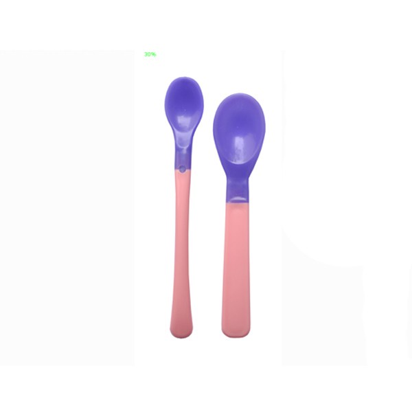 Dodo Sendok Makan Bayi Silicone / Sendok Garpu Sensor Panas Silicone / Dodo Baby Spoon