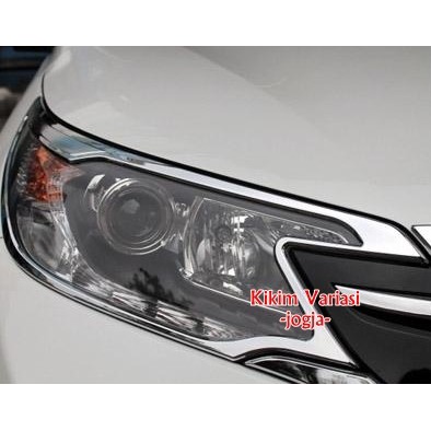 Garnish Lampu Depan Grand All New CRV 2013