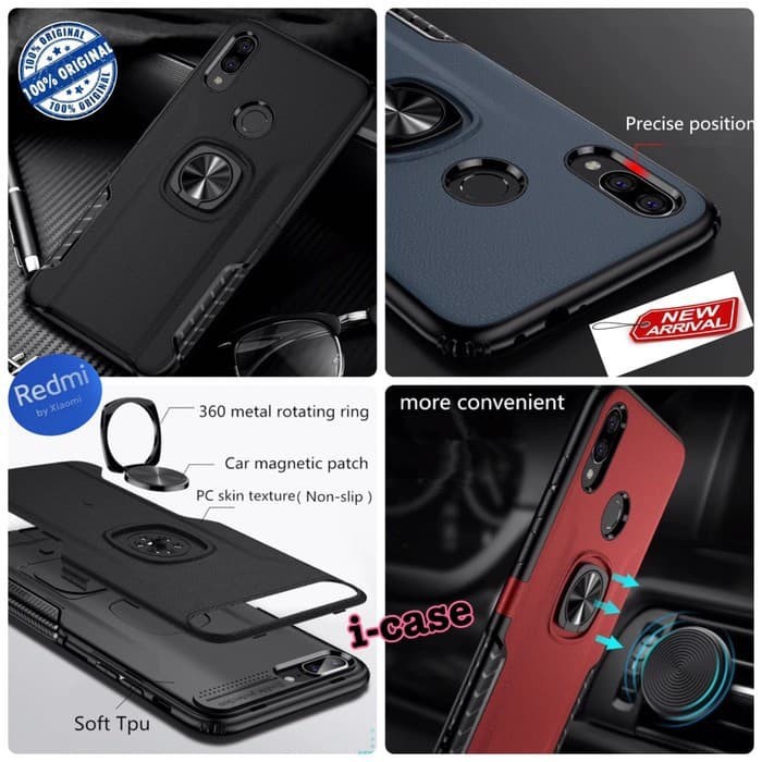 Hard Case Samsung A70 A70S Casing Ring Thunder 360 Spigen