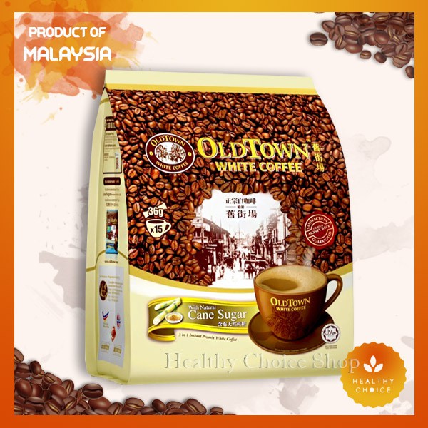 

OLD TOWN WHITE COFFEE CANE SUGAR IMPORT MALAYSIA