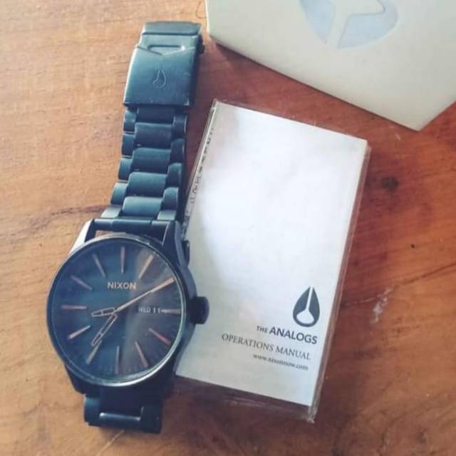 Jam tangan pria original nixon/preloved/second/pembelianluarnegeri