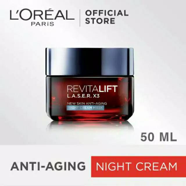 LOREAL L'OREAL REVITALIFT LASER X3 NIGHT CREAM