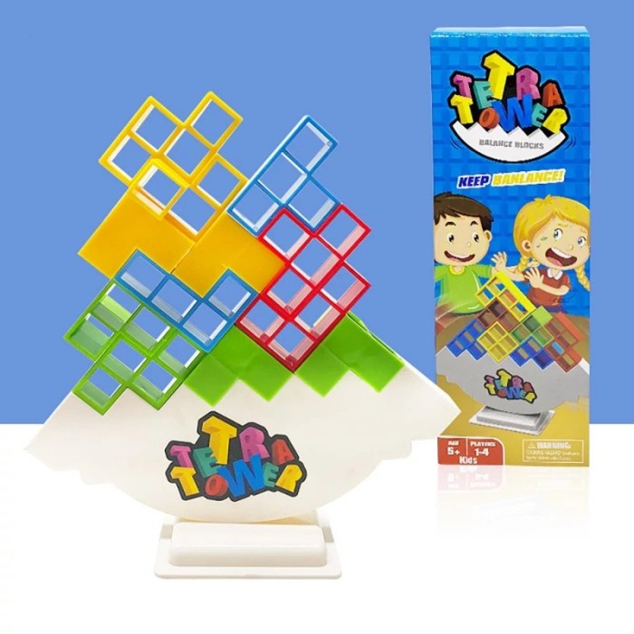 barokah gamis Tetris Building Block 3d puzzle