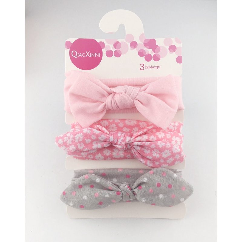 Satu set （3Pcs）bandana bayi / headband anak kain import