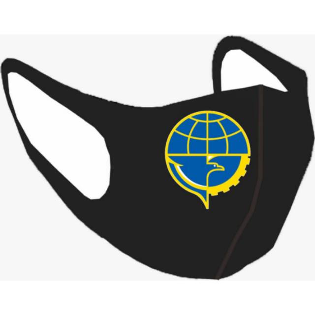 MASKER LOGO DISHUB BAHAN SCUBA