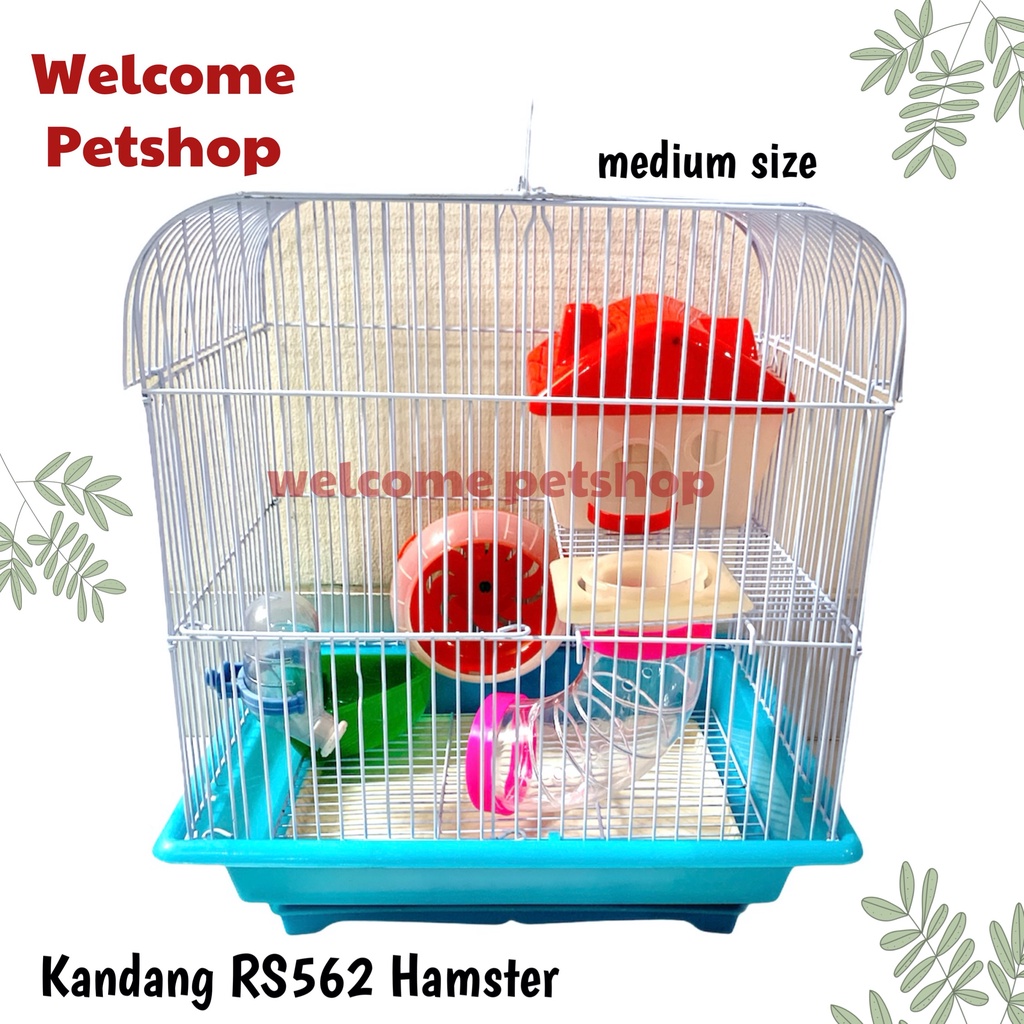 Kandang RS562 Hamster / Kandang Hamster / Rumah Hamster / Medium Size