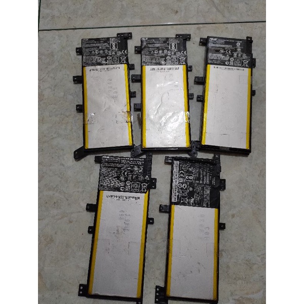 Baterai polymer bekas laptop