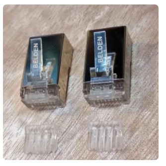 CONNECTOR METAL RJ 45 CAT6 MERK BELDEN - ECERAN