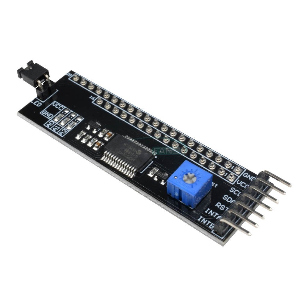 MCP23017 12864 128*64 LCD I2C IIC TWI SPI SERIAL INTERFACE ADAPTER