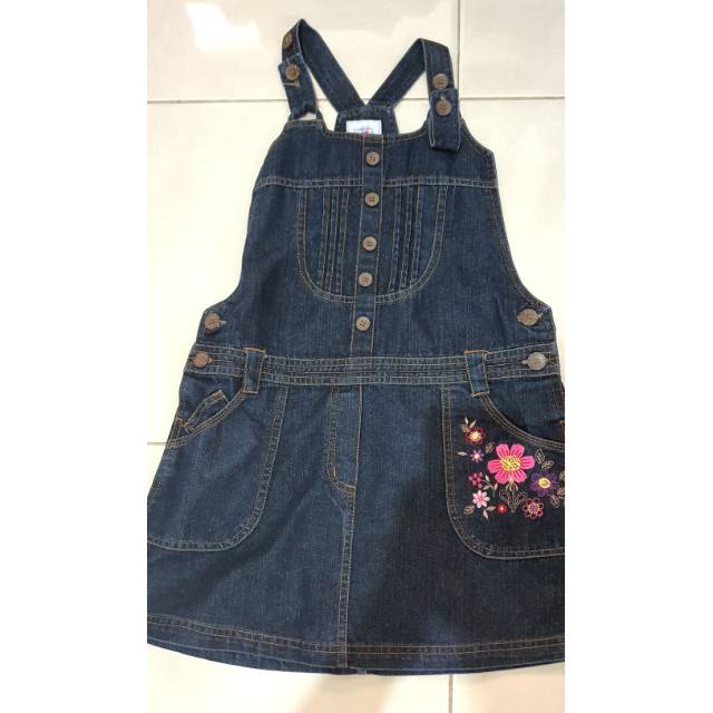 Overall anak 2nd merk contempo kids original size 7/8 years