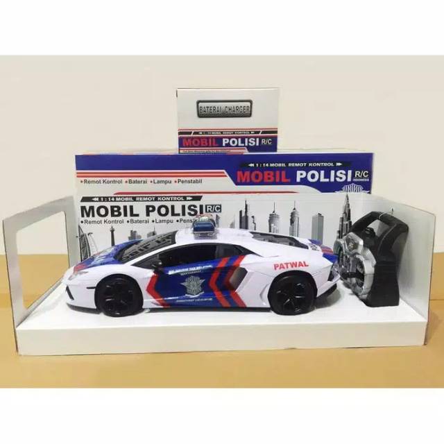 Mobil Rc Polisi Skala 1:14