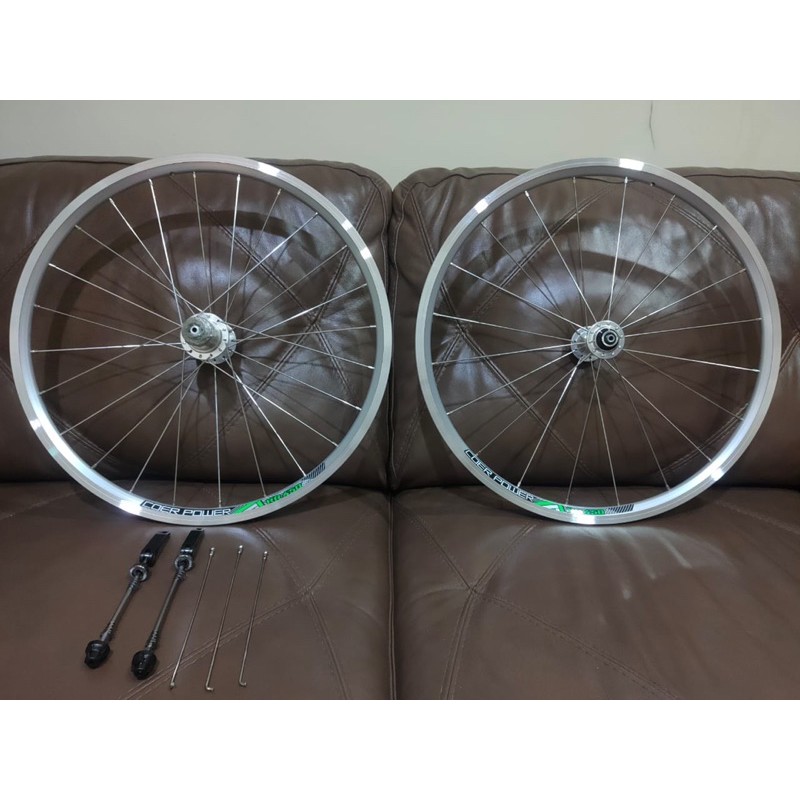 Wheelset Core Power 20 inch 451 20 Hole-Silver