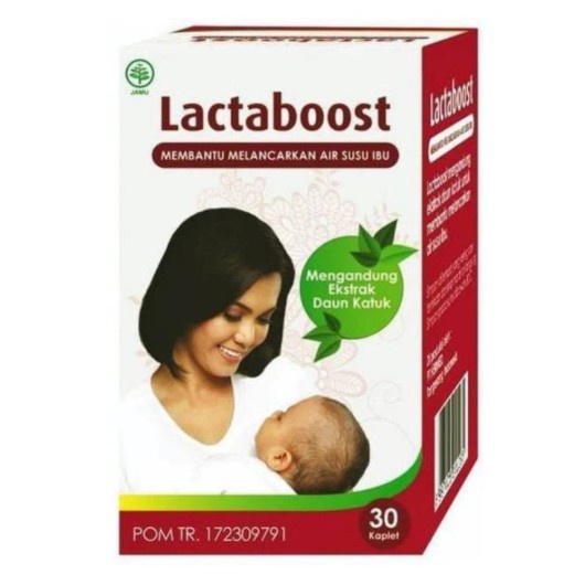 Lactaboost Menyusui Pelancar Asi Booster Botol isi 30 Kaplet