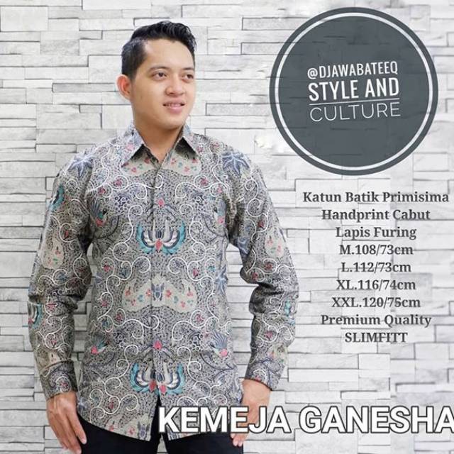 Batik kemeja Wahyu tumurun