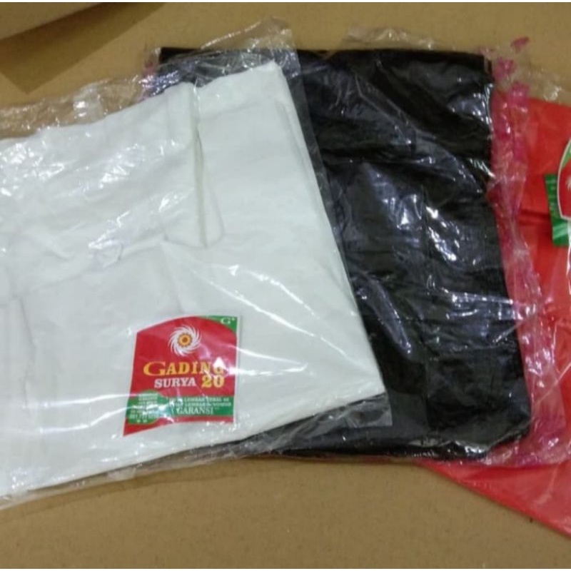 Kantong Plastik Kresek Laundry/Kresek Besar/Gading uk 40×65 Tebal 02