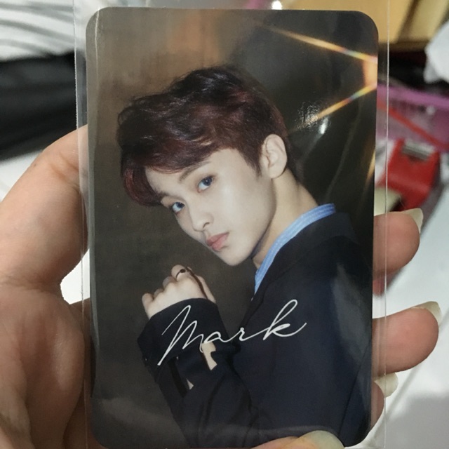 NCT chain album Mark photocard