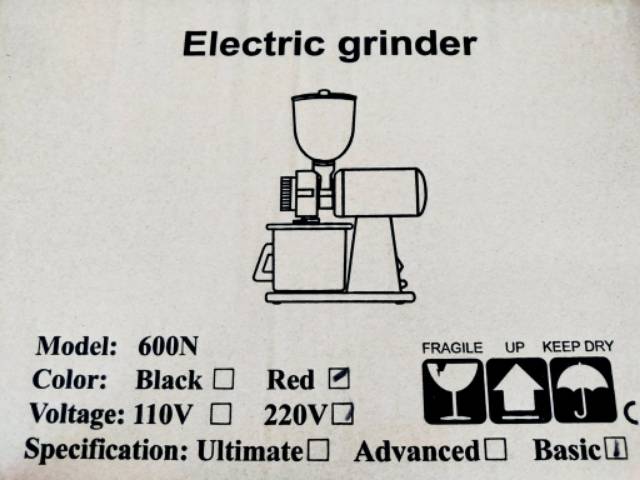 Alat penggiling kopi electric Praktis