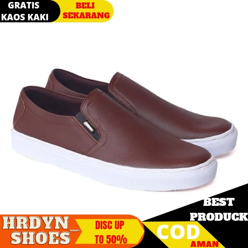 SEPATUS LIP ON PRIA CEVANY MORI SUEDE PREMIUM CASUAL SLIP ON PRIA NYAMAN || SLIP ON PRIA PANSUS 2021